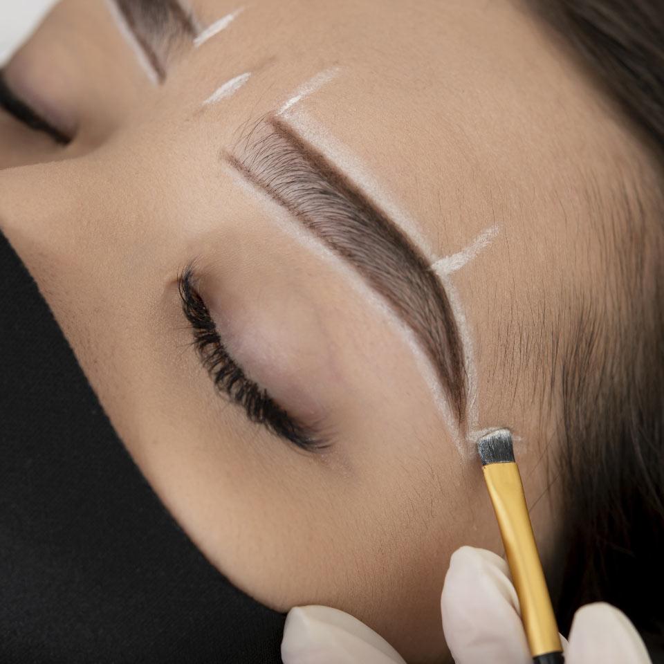 Brow and lash treatments at Steel Serenity